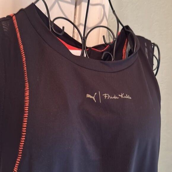 Puma Frida Kahlo X Cloudspun Athletic Tank Tops  Black M - Picture 8 of 14